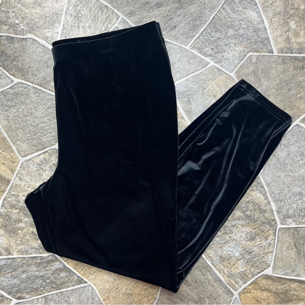 Chico’s Black Velour Pants